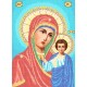 R-0314 Богородиця Казанська А3. Схема для вишивки бісером