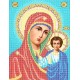 R-0316 Богородиця Казанська А4. Схема для вишивки бісером