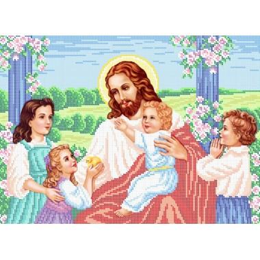 R-0320 Ісус і діти А3