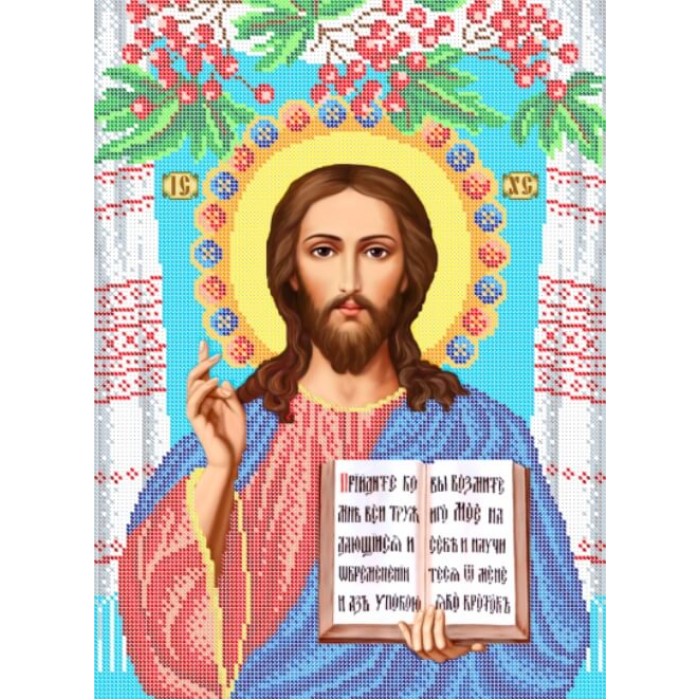 R-0323 Господь Вседержитель А3. Схема для вишивки бісером