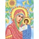 R-0328 Богородиця Казанська А3. Схема для вишивки бісером