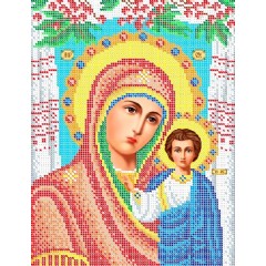 R-0340 Богородиця Казанська А4