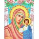 R-0340 Богородиця Казанська А4. Схема для вишивки бісером