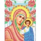R-0342 Богородиця Казанська А4. Схема для вишивки бісером