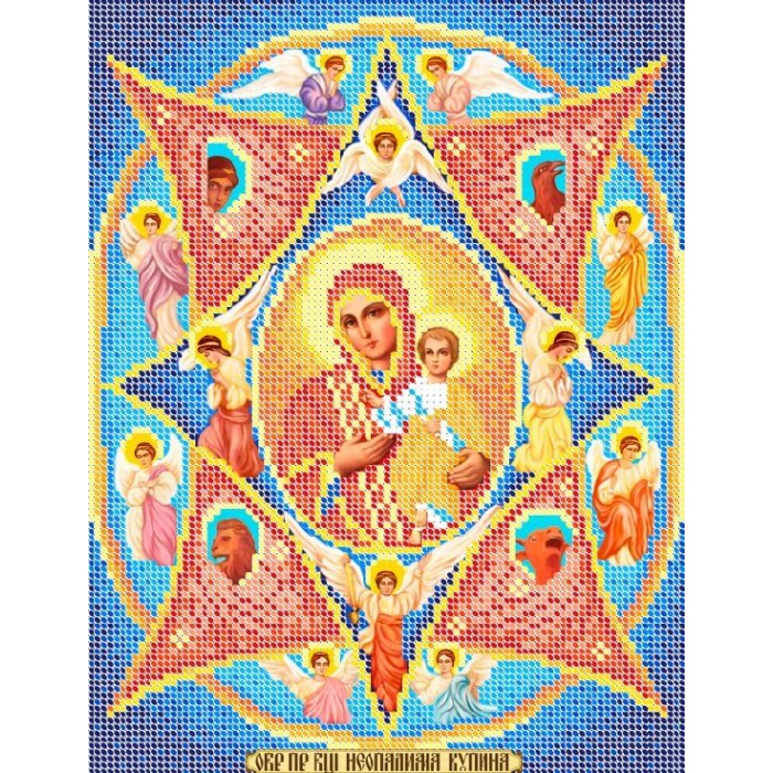 R-0361 Неопалима Купина А4. Схема для вишивки бісером