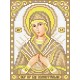 R-0402 Богородиця Семистрільна (золото) А5