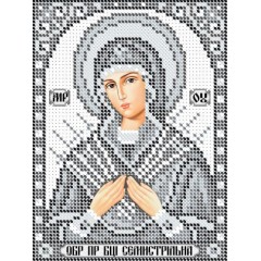 R-0405 Богородиця Семистрільна (срібло) А5