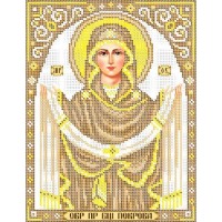 R-0413 Покрова Пресвятої Богородиці (золото) А4
