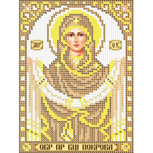 R-0414 Покрова Пресвятої Богородиці (золото) А5