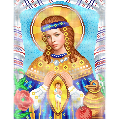 R-0439 Богородиця Помічниця в пологах А4