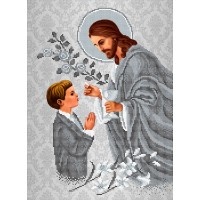 R-0475 Причастя хлопчика (срібло) А3