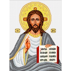 R-0501 Господь Вседержитель (срібно-золотий) А3