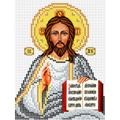 R-0503 Господь Вседержитель (срібно-золотий) А5