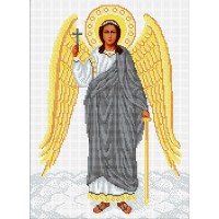 R-0519 Ангел-Охоронець (срібно-золотий) А3