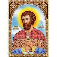 R-0546 Святий мученик Артем А5. Схема для вишивки бісером