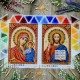 Набір вінчальних ікон (R-0129 / R-0130) з бісером