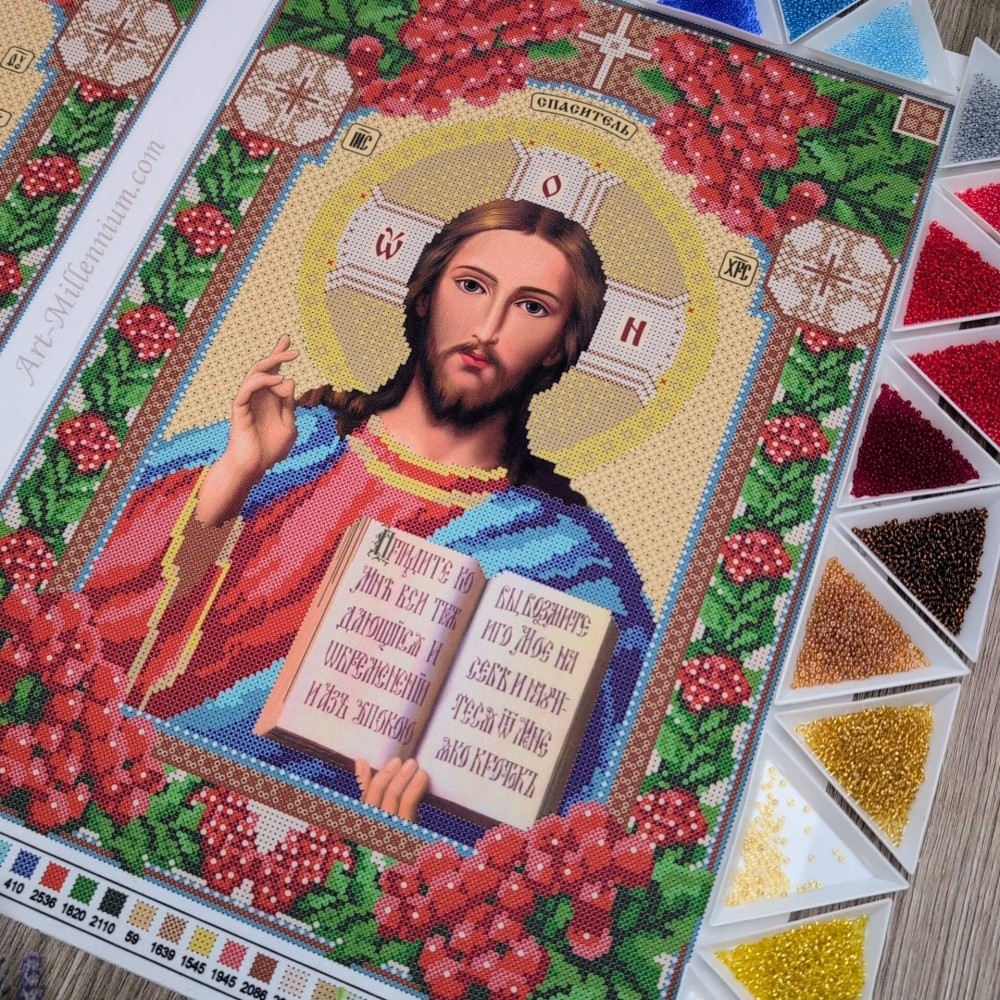 Набір вінчальних ікон (R-0068 / R-0069) для вишивки бісером