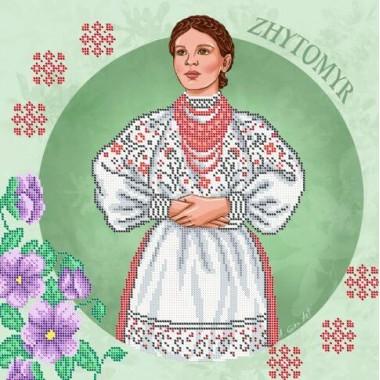W-0610 Житомир. Традиційні костюми України