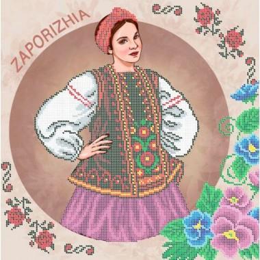W-0612 Запоріжжя. Традиційні костюми України