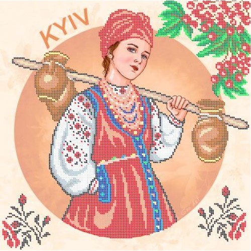 W-0614 Київ. Традиційні костюми України