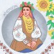W-0625 Херсон. Традиційні костюми України. Схема для вишивки бісером