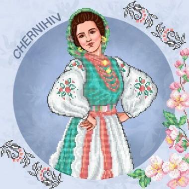 W-0629 Чернігів. Традиційні костюми України