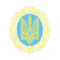 W-0647 Герб України А4