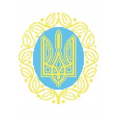 W-0647 Герб України А4