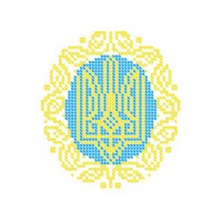 W-0648 Герб України А5