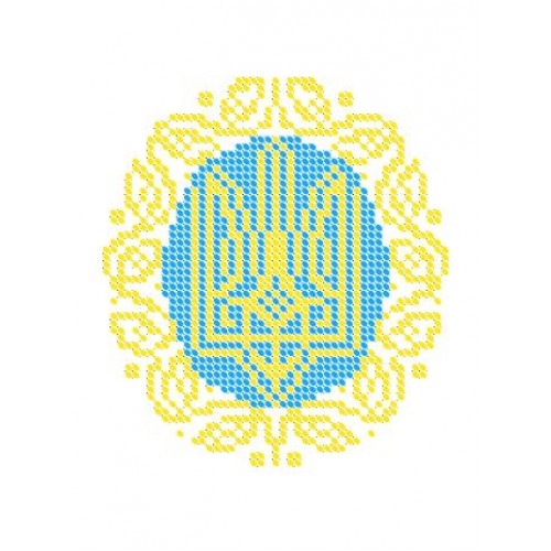 W-0648 Герб України А5