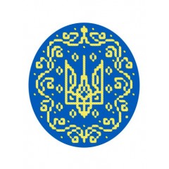 W-0654 Герб України А5