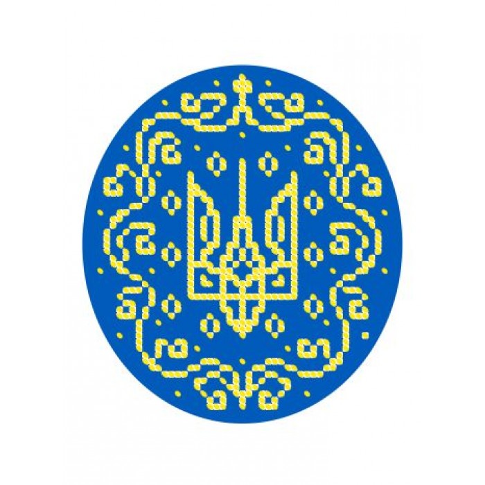 W-0654 Герб України А5