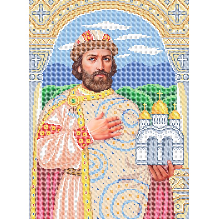 W-0722 Ярослав Володимирович Мудрий А3. Схема для вишивки бісером