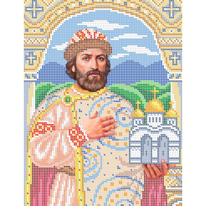 W-0723 Ярослав Володимирович Мудрий А4. Схема для вишивки бісером