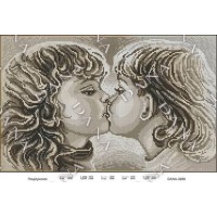 Схема для вишивки бісером "Поцілуночок"