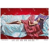 Схема для вишивки бісером "Муза для художника"