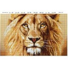 Схема для вишивки бісером “Величний лев”