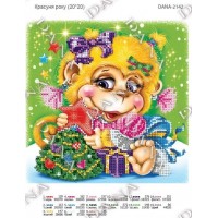 Схема для вишивки бісером "Красуня року"