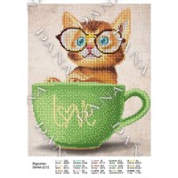 Схема для вишивки бісером "Муркотик"