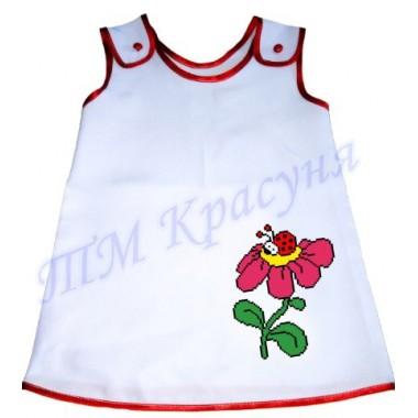 Зшита заготовка дитячого плаття "Квіточка"
