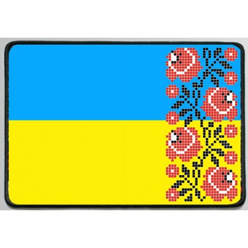 Заготовка обкладинки на паспорт "Квітковий орнамент"
