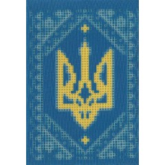 Заготовка обкладинки на паспорт "Герб в орнаменті"