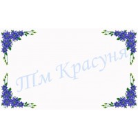 Скатертина під вишивку бісером "Переплетені квіти" СК-9