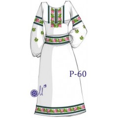 Заготовка плаття під вишивку "Квітковий дотик"