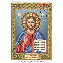 Схема ікони для вишивки бісером "Иисус Христос" (А2)