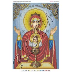 Схема ікони для вишивки бісером "БМ Неупиваемая Чаша" (А2)