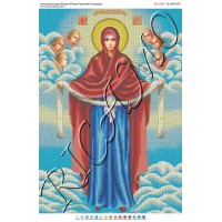 Схема ікони для вишивки бісером "Покров Пресвятой Богородицы" (А2)