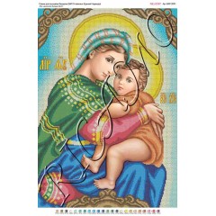 Схема ікони для вишивки бісером "БМ Отчаянных Единая Надежда" (А2)