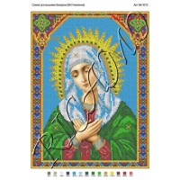 Схема ікони для вишивки бісером "БМ Умиление" (А3)