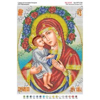 Схема ікони для вишивки бісером “БМ Жировицкая“ (А3)